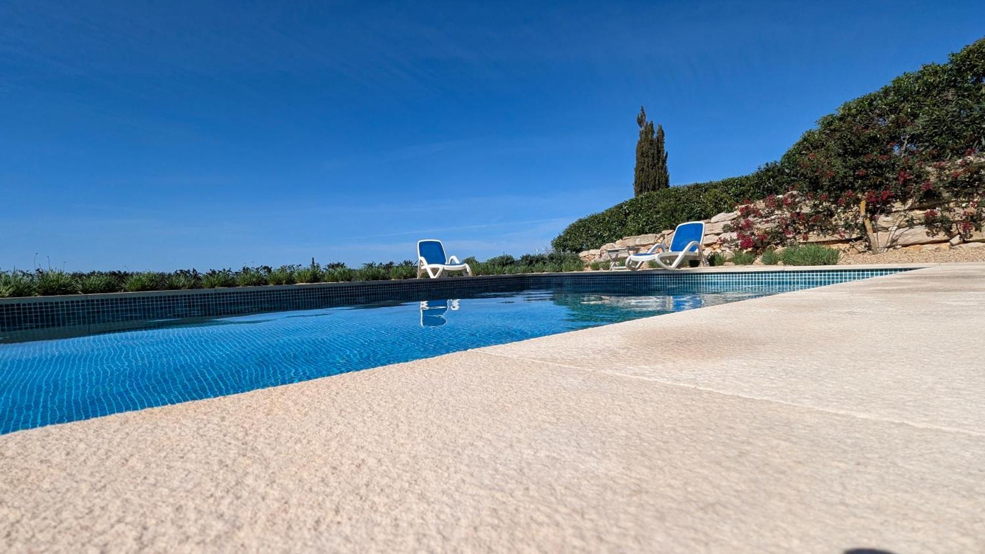 Stunning Villa With Pool & View Near Beach Budens Exterior foto