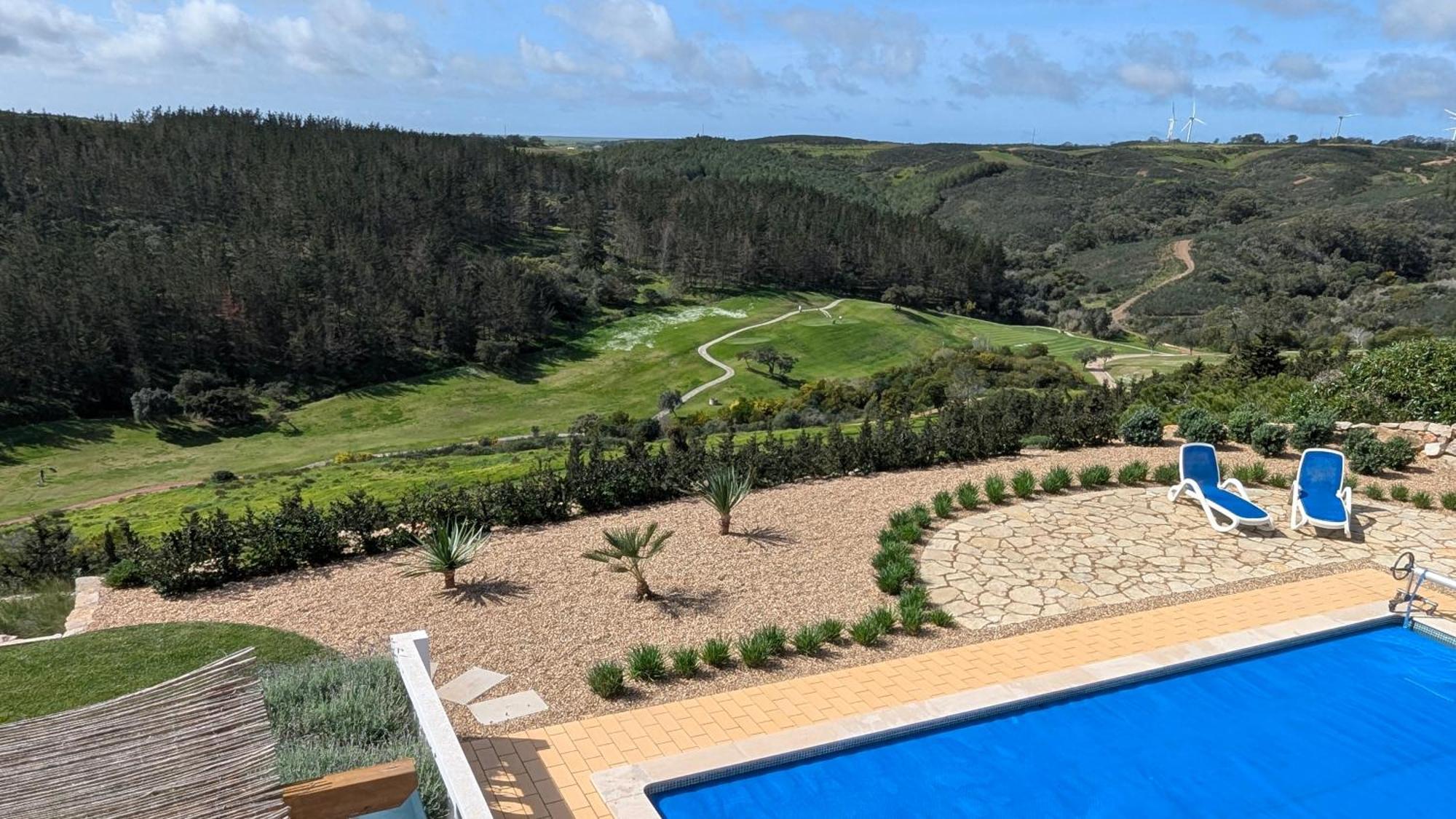 Stunning Villa With Pool & View Near Beach Budens Exterior foto